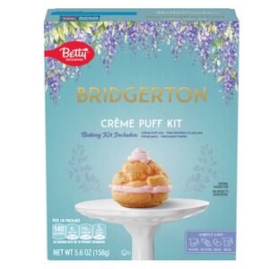 Betty Crocker Bridgerton Crème Puff Kit – Limited Edition Dessert Baking Kit New